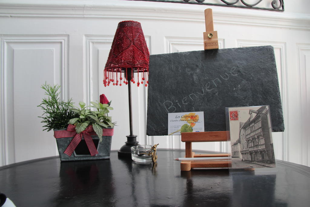 Les Capucines Bed & Breakfast Abbeville Exterior foto